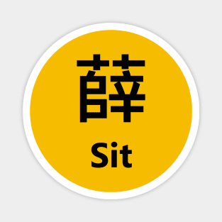 Chinese Surname Sit 薛 Magnet